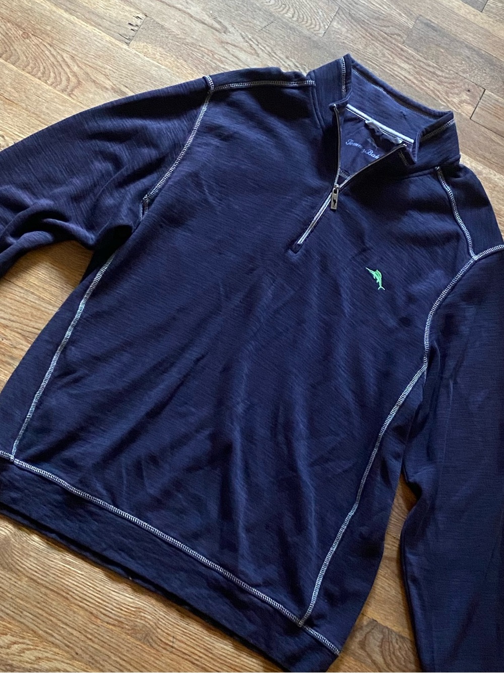 Tommy Bahama Tobago Bay Half Zip SweatShirt XXL - Picture 8 of 10